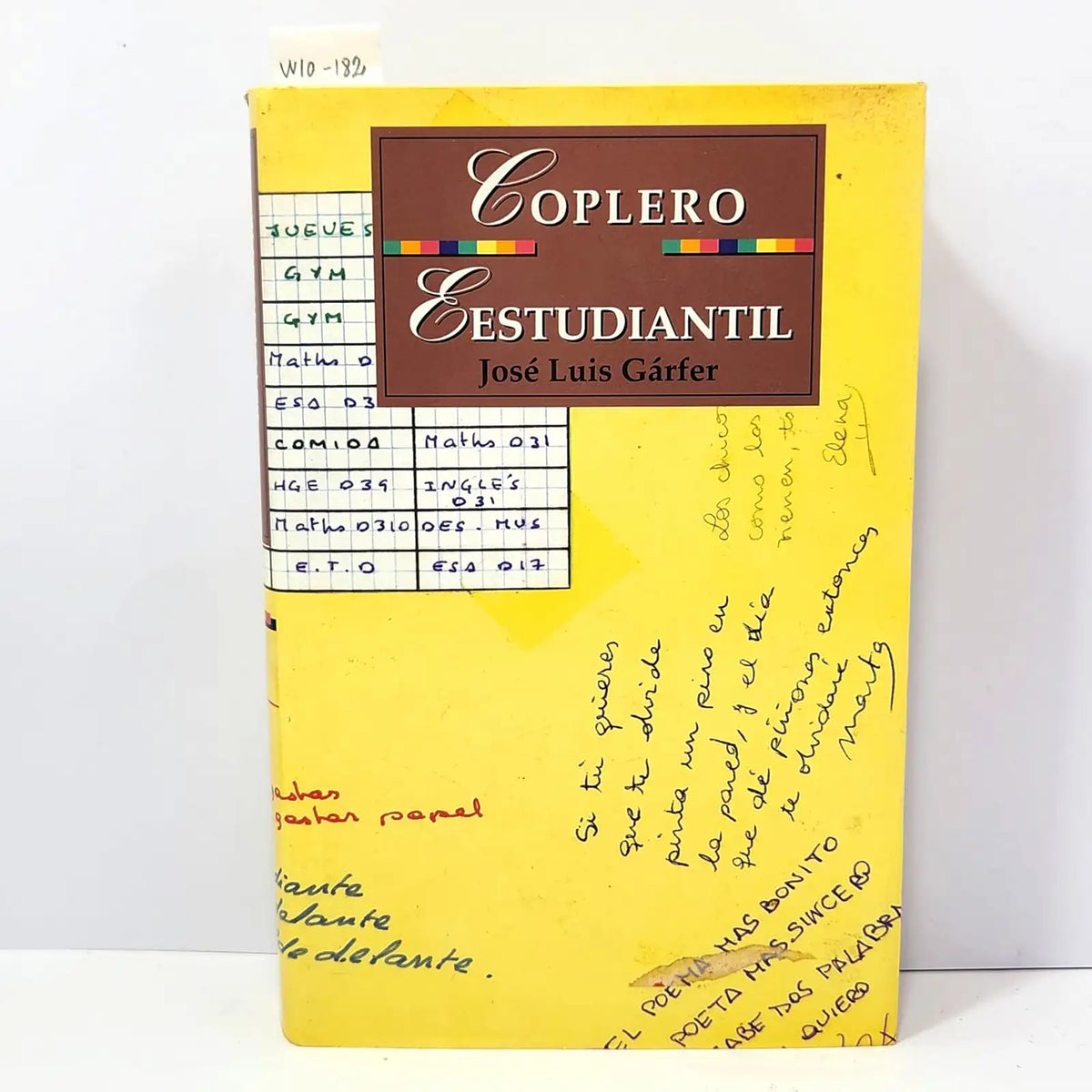 Coplero Estudiantil. — GÁRFER, José Luis.