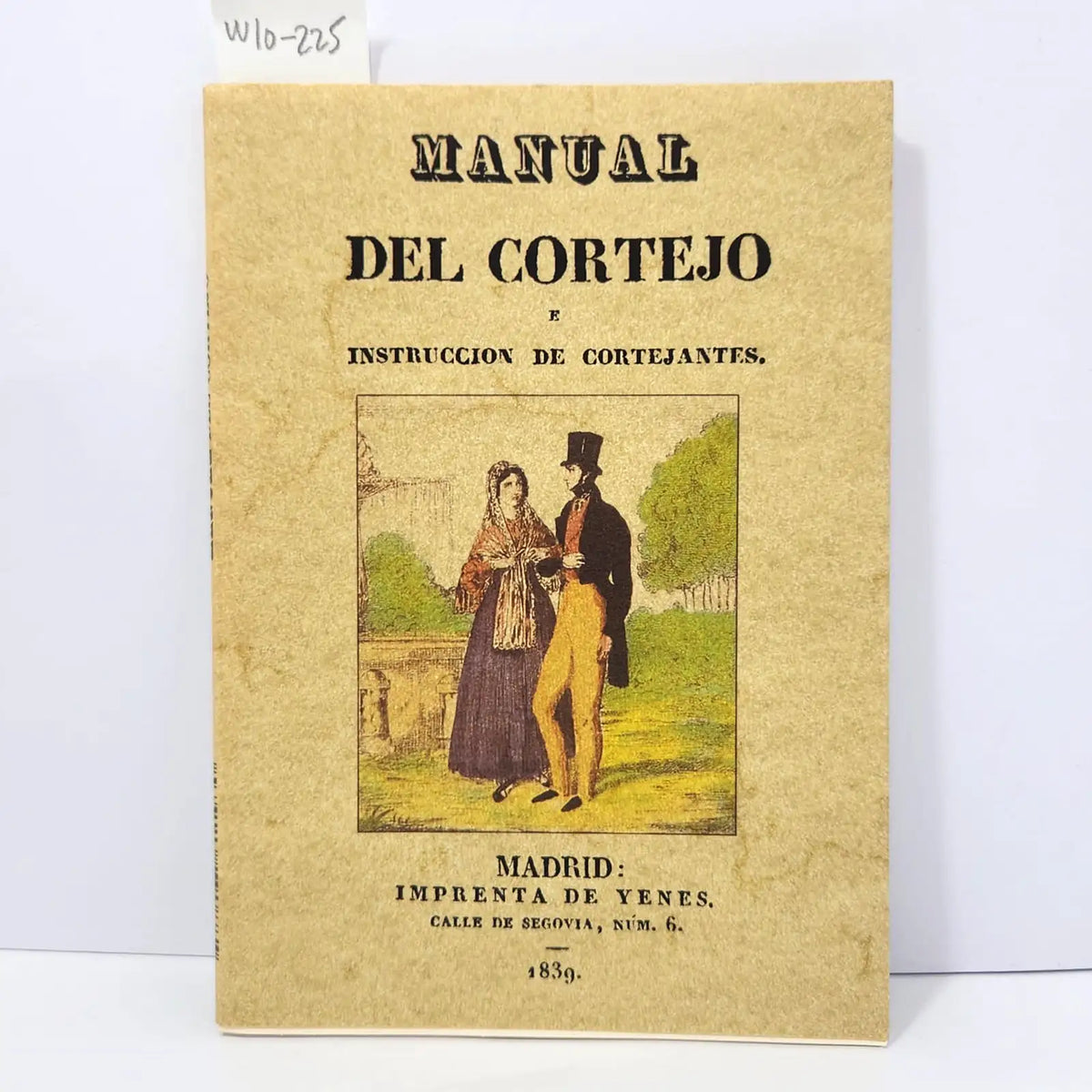 Manual del cortejo o Instrucción de cortejantes. — Tapa blanda, solapas, muy buen estado de uso.