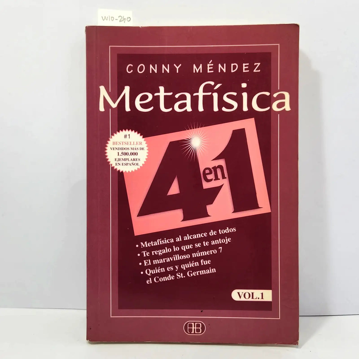 Metafísica. Vol I. — MÉNDEZ, Conny.