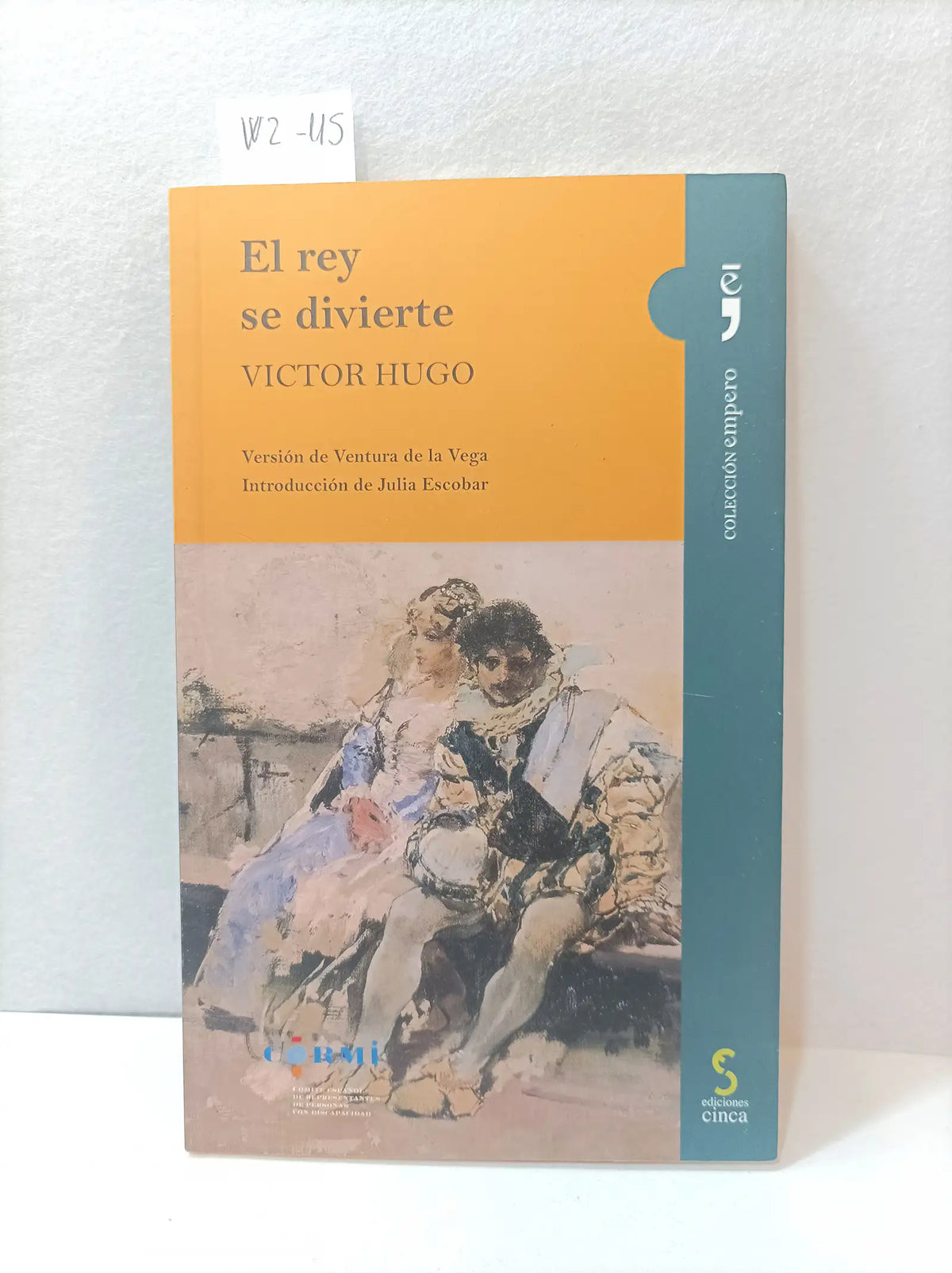 El rey se divierte. — HUGO, Víctor.
