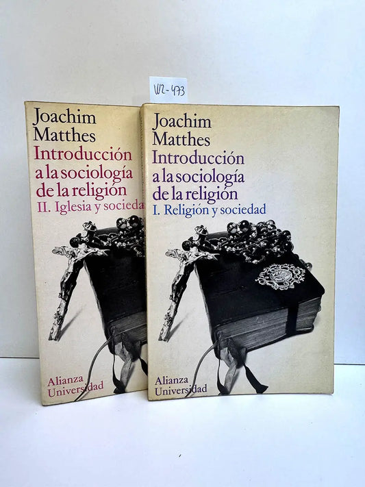 Introducción a la sociología de la religión (2 tomos).