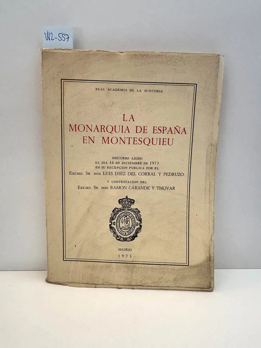 La Monarquía de España en Montesquieu.