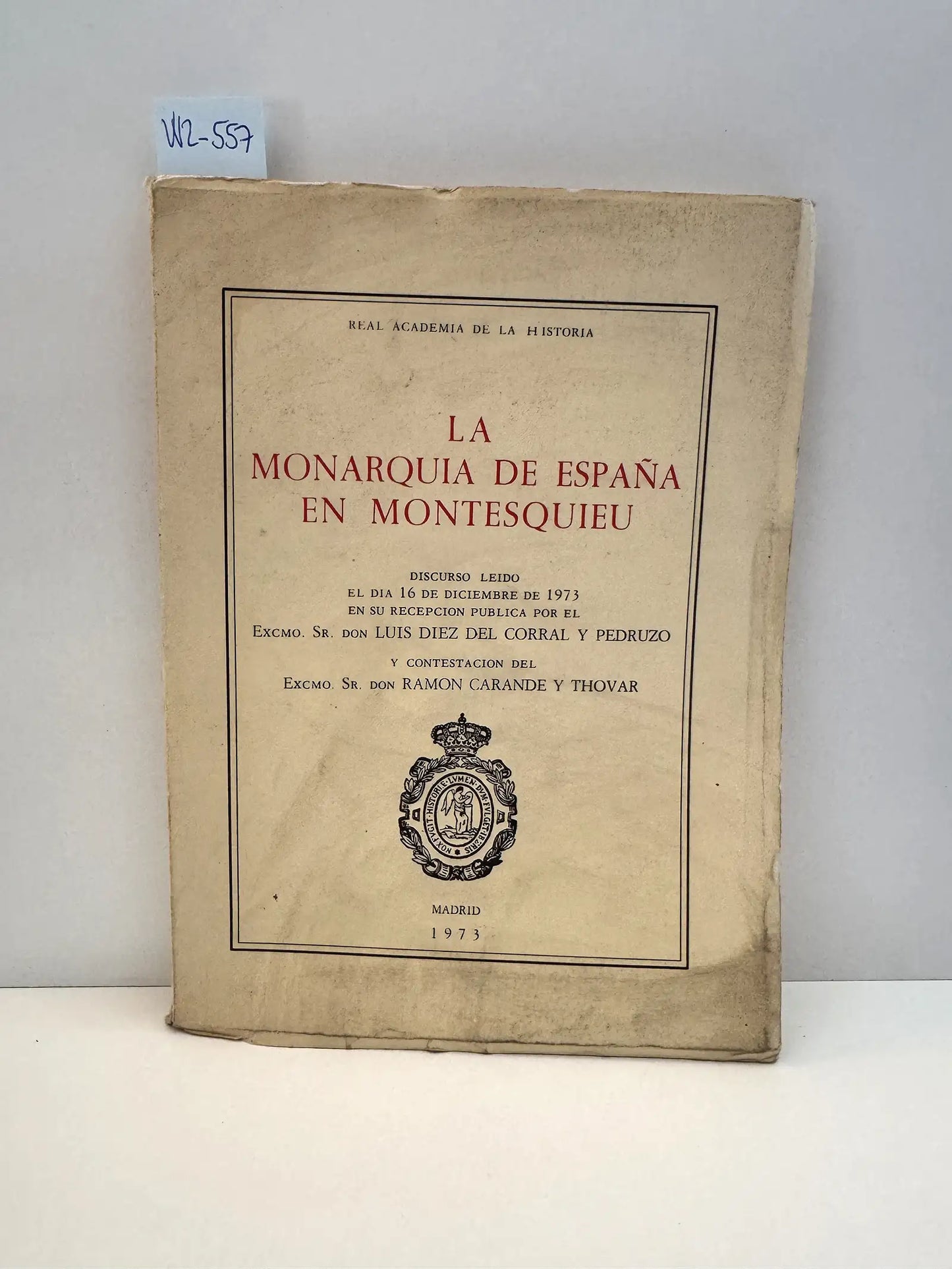 La Monarquía de España en Montesquieu.