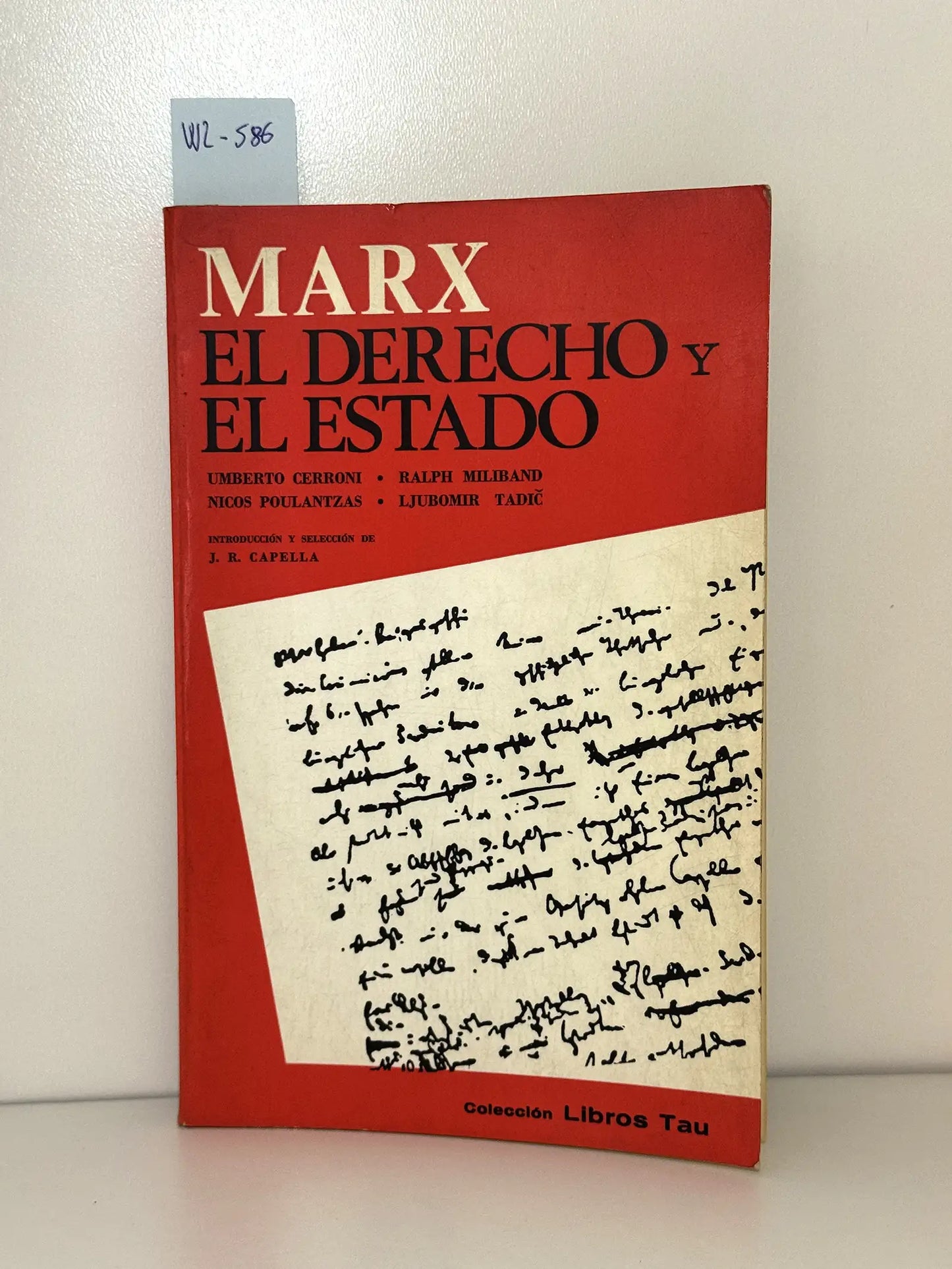 Marx, el derecho y el estado.