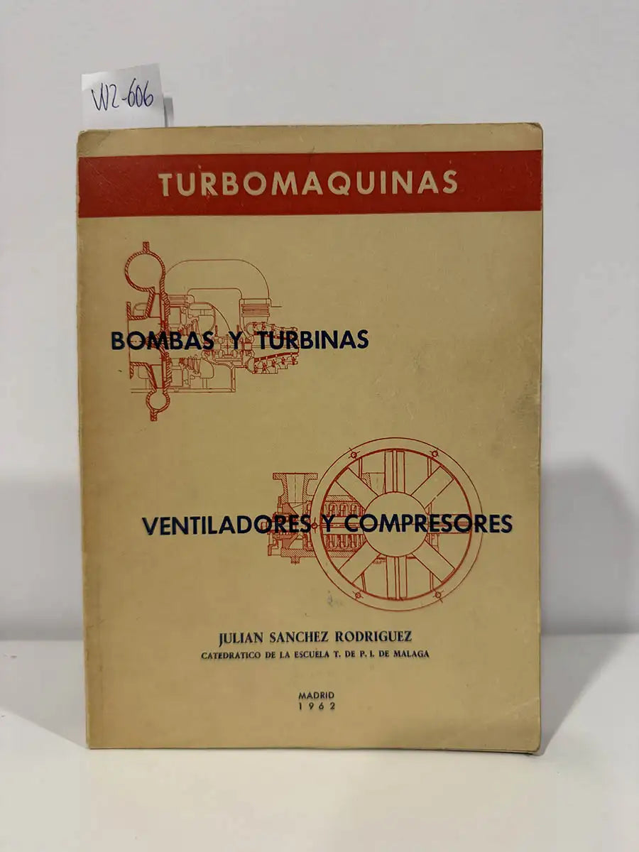 Turbomáquinas: Bombas y Turbinas, Ventiladores y compresores.
