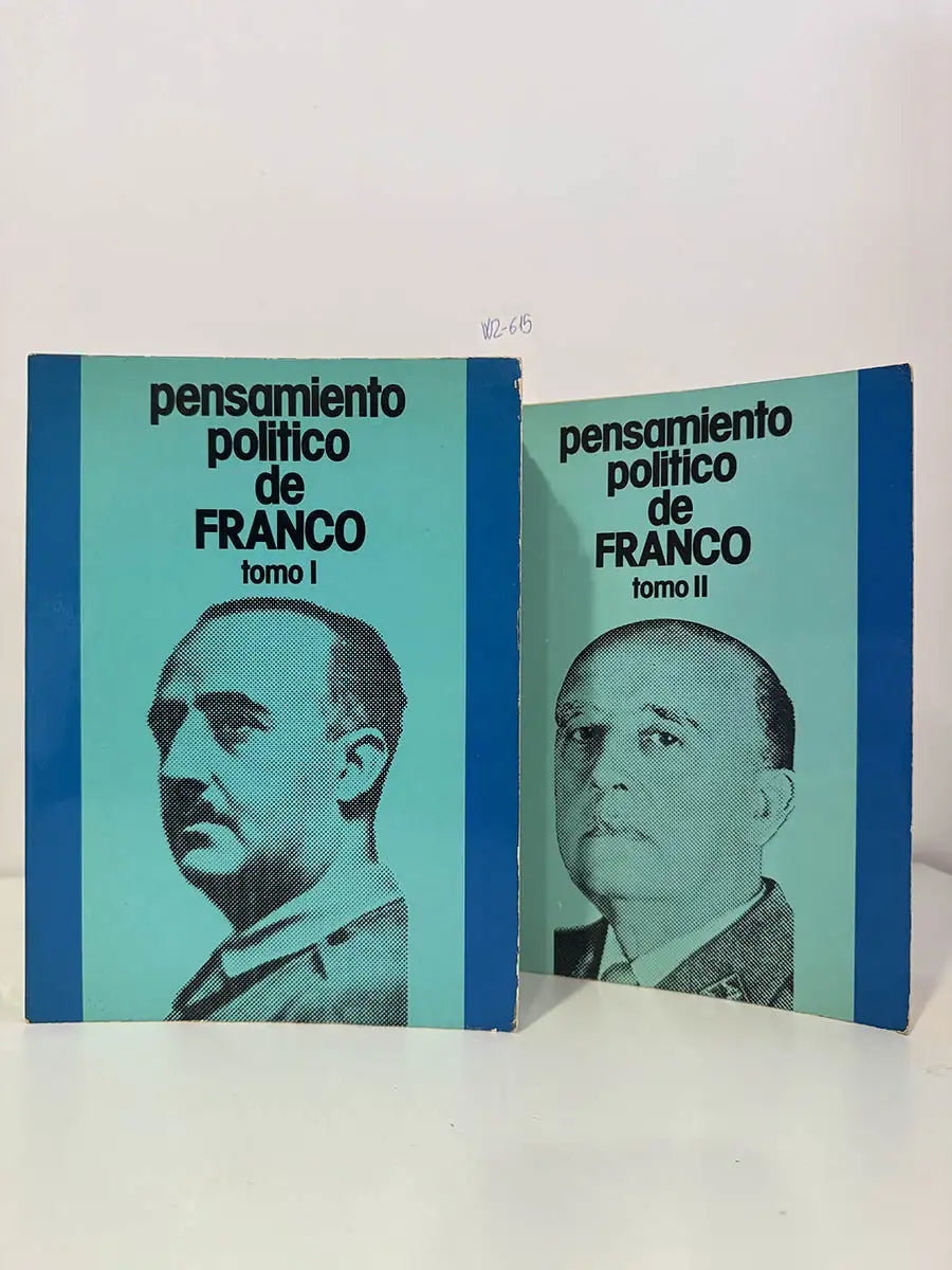 Pensamiento político de Franco (2 tomos).