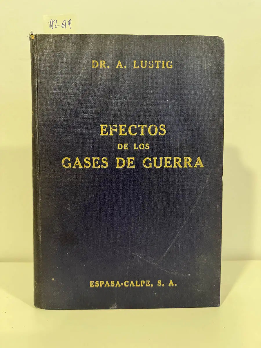 Efectos de los gases de guerra.