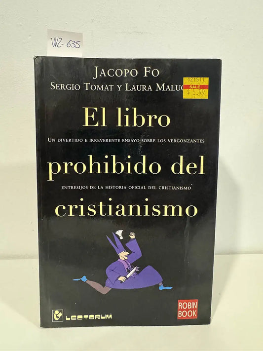 El libro prohibido del Cristianismo.