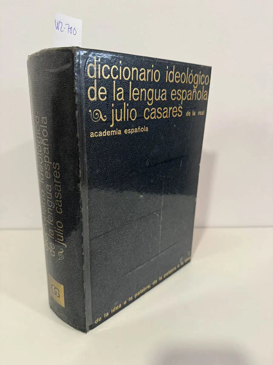 Diccionario ideológico de la lengua española.