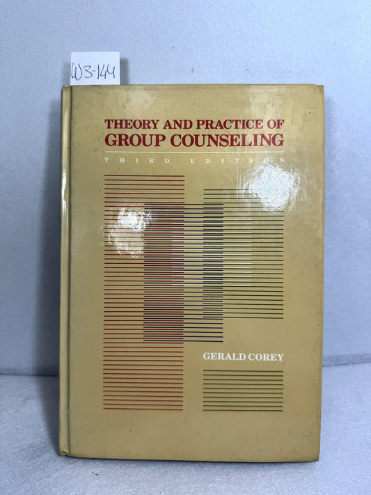 Theory and practice of group counseling. — COREY, Gerald.