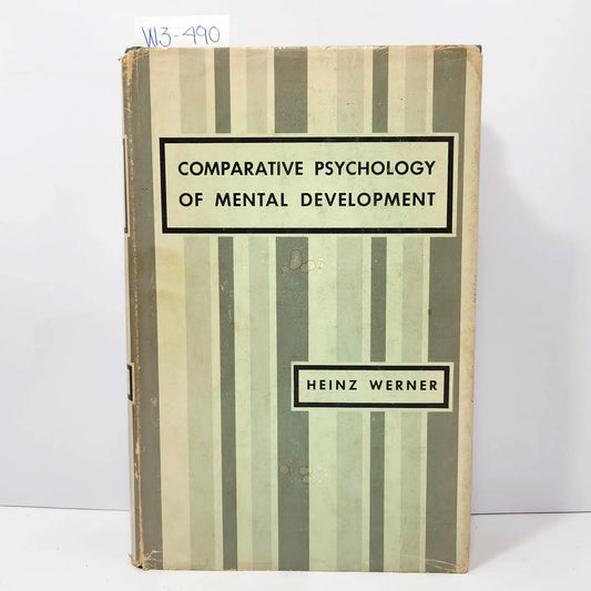 Comparative psychology of mental development. — WERNER, Heinz.