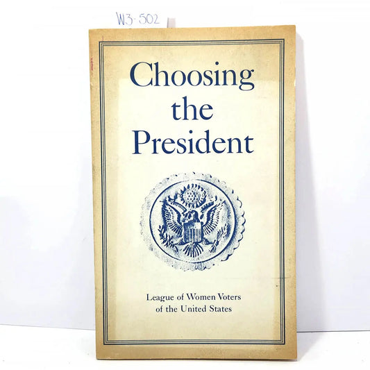Choosing the President.