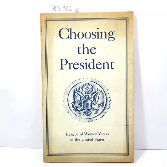Choosing the President.