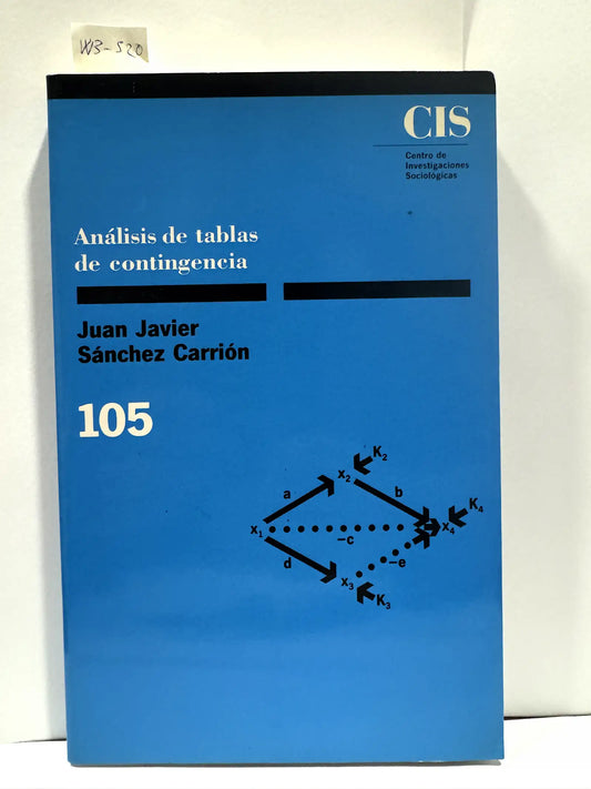 Análisis de Tablas de Contingencia. — SÁNCHEZ CARRIÓN, Juan Javier.