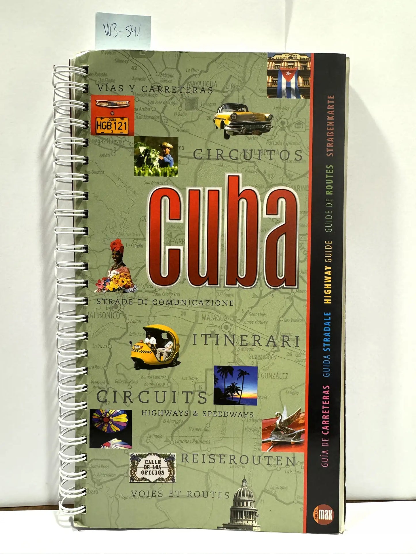 Max Cuba. Guía de carreteras