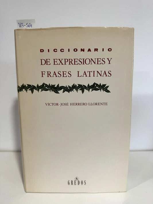 Diccionario de expresiones y frases latinas.