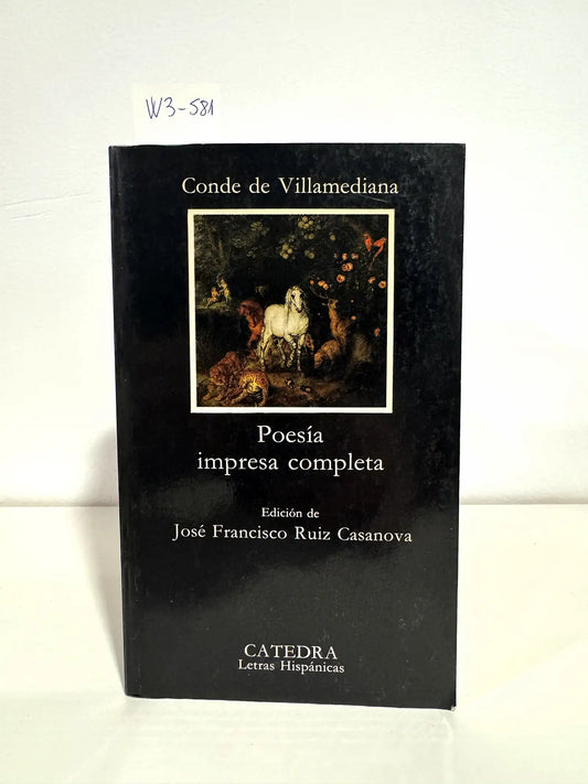 Poesía impresa completa.