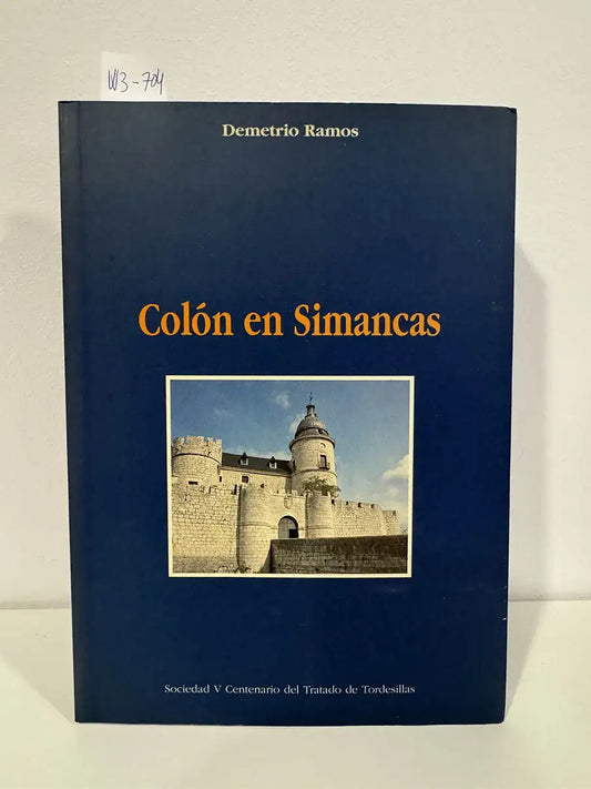 Colón en Simancas.