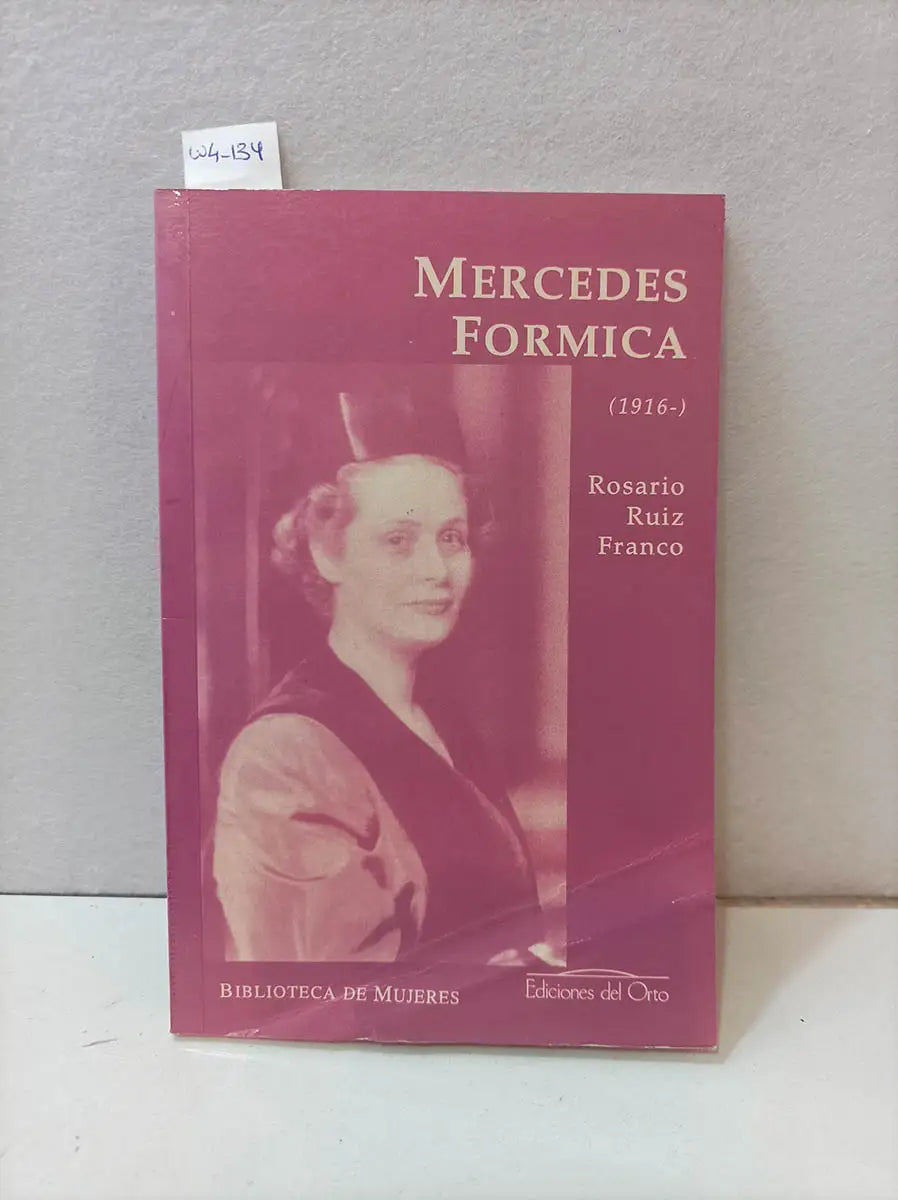 Mercedes Formica (1916). Colección biblioteca de las mujeres.