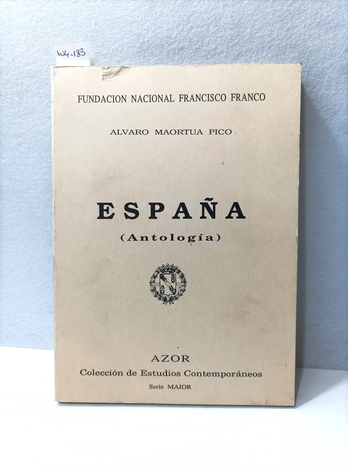 España (antología). — MAORTUA PICO, Álvaro.
