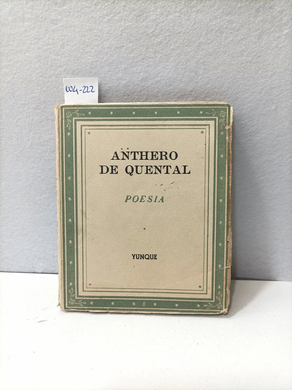 Anthero de quental. — Azar Libros