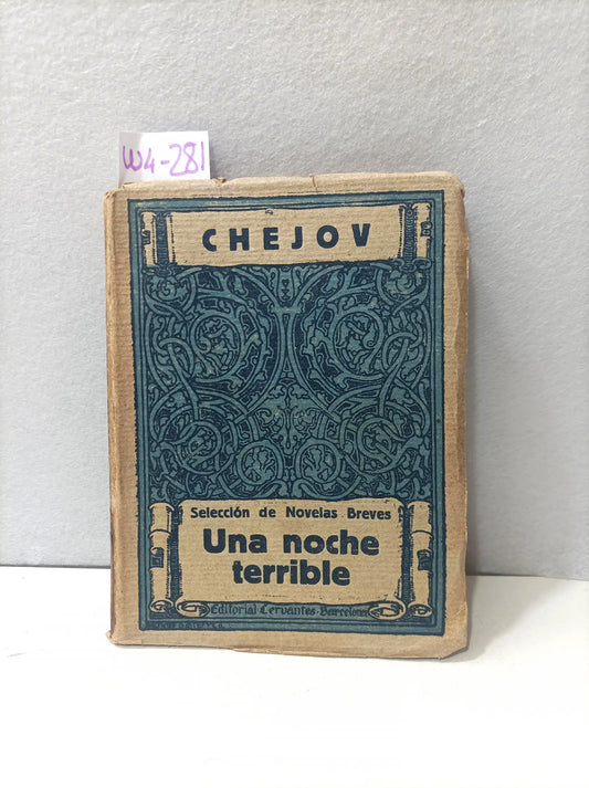 Una noche terrible. — CHEJOV.