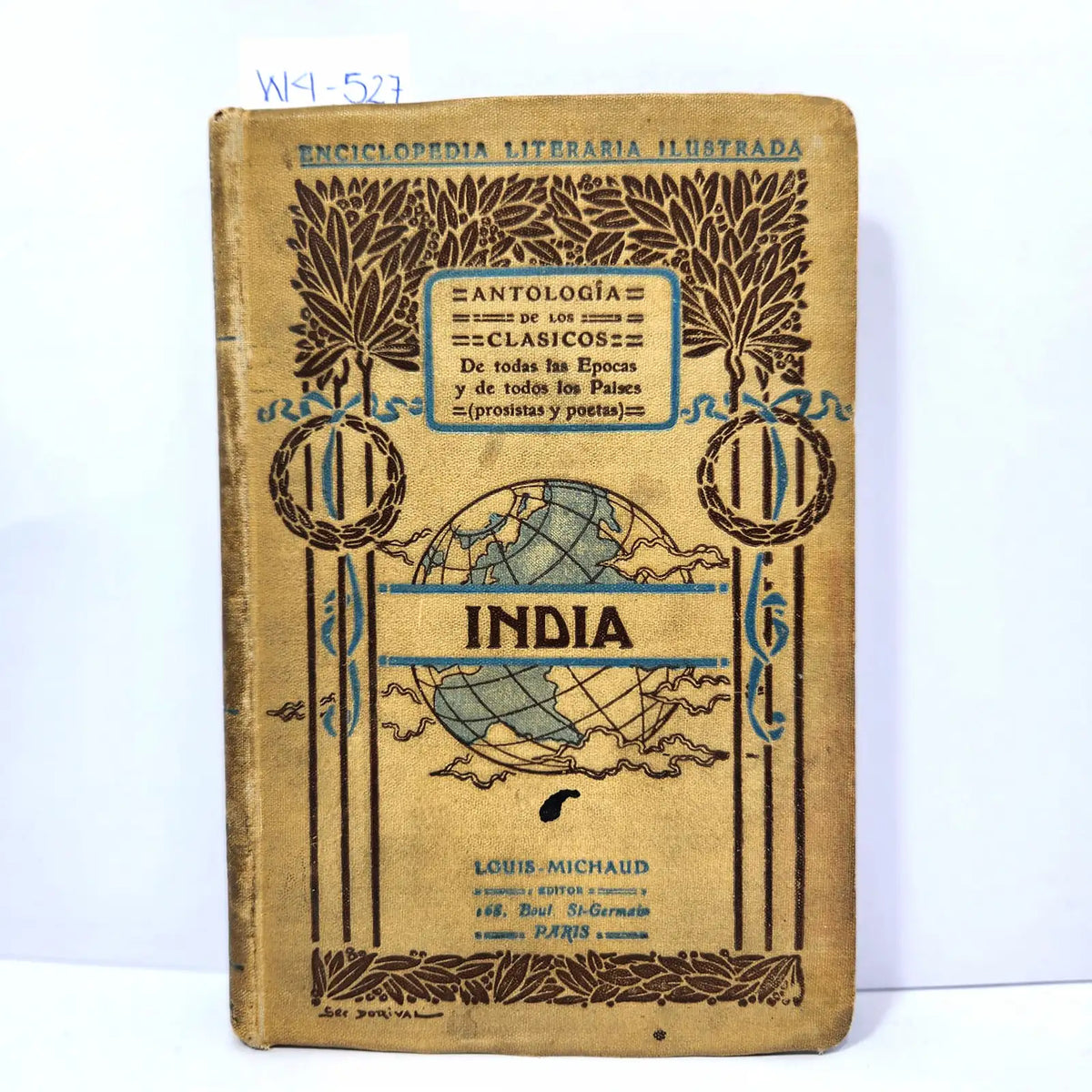 La India y la literatura sánscrita. — FRILLEY, Jorge.