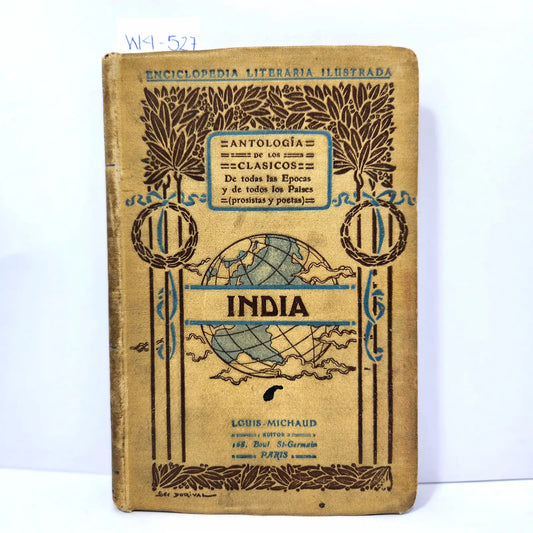 La India y la literatura sánscrita. — FRILLEY, Jorge.