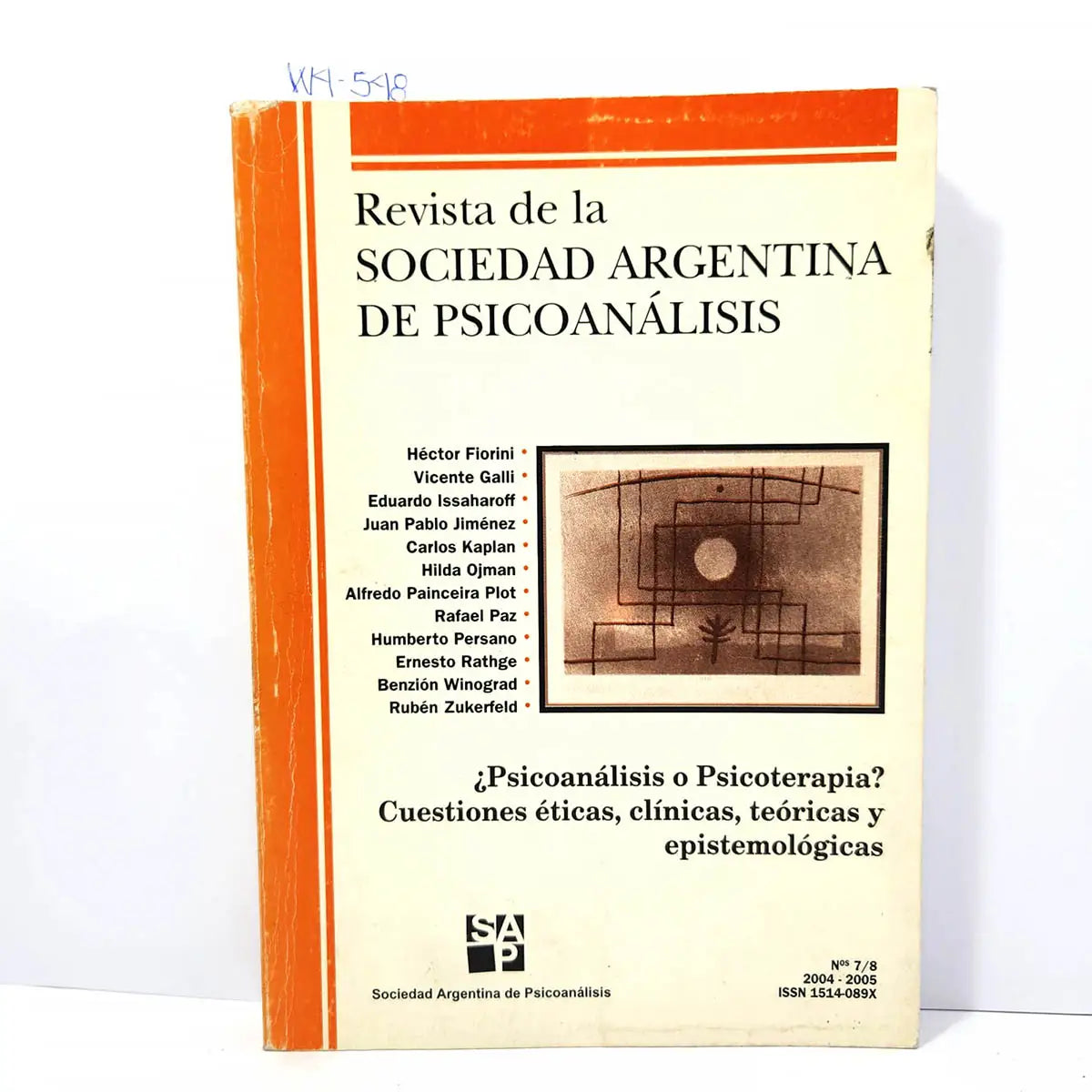 Revista de la Sociedad Argentina de Psicoanálisis.