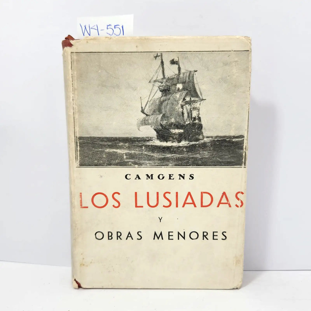 Los Lusiadas y obras menores. — de CAMOENS, Luis.