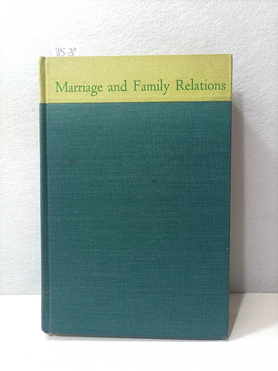 Marriage and Family Relations.