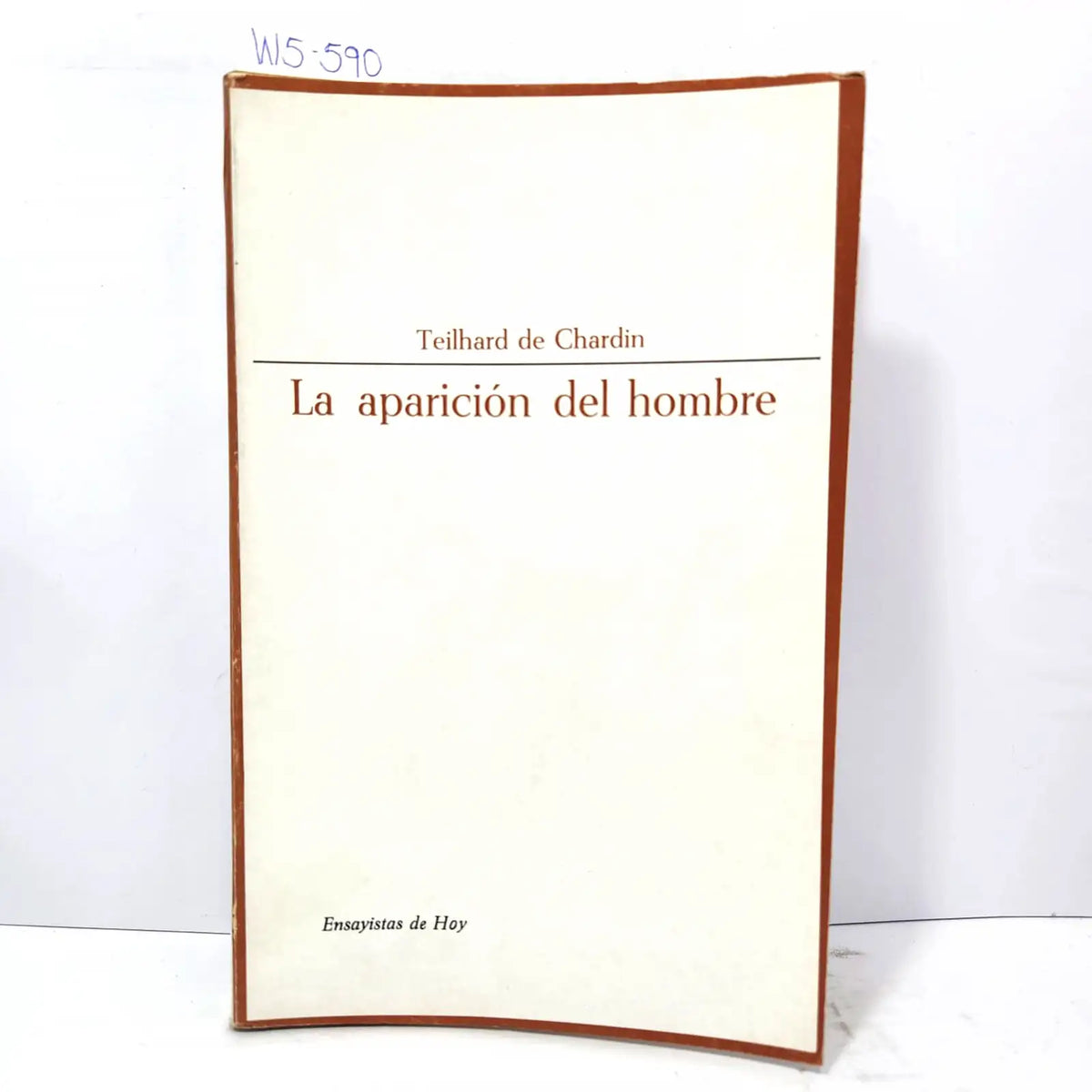 La aparición del hombre. — CHARDIN, Theilhard de.
