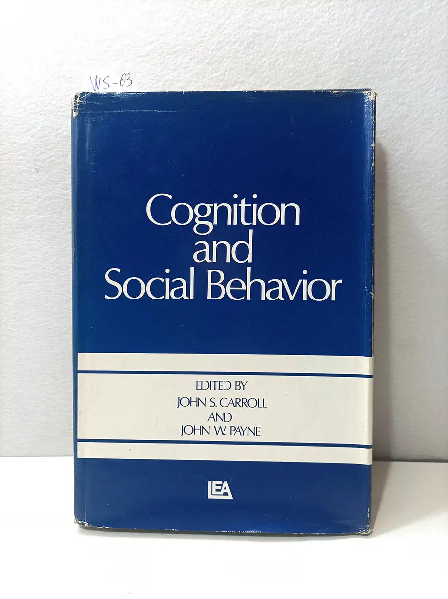 Cognition and Social Behavior.