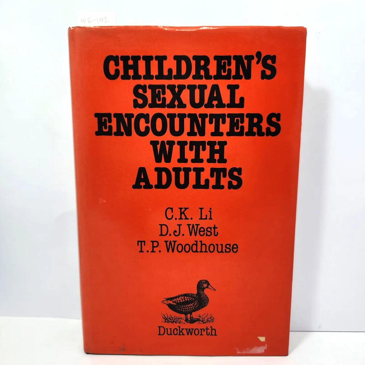 Children's sexual encounters with adults. — LI, C. K.; WEST, D. J.; WOODHOUSE, T, P.