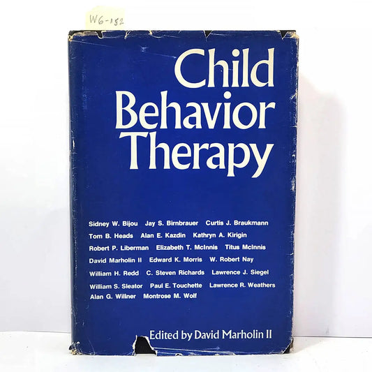 Child Behavior Therapy.