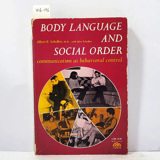 Body Language and Social Order. Communication as behavioral control. — SCHEFLEN, Albert E.; SCHEFLEN, Alice.