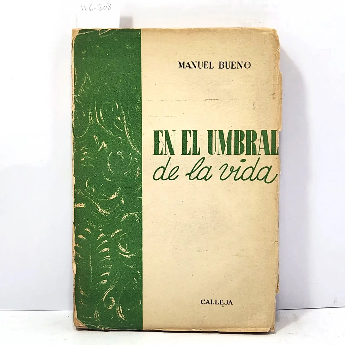 En el umbral de la vida. — BUENO, Manuel.
