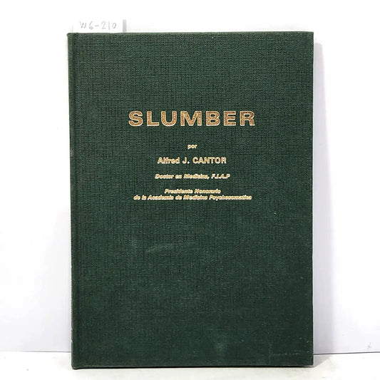 Slumber. — CANTOR, Alfred J.