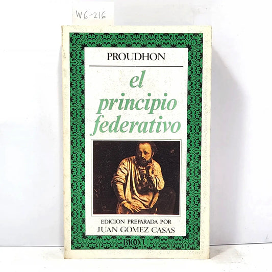 El principio federativo.