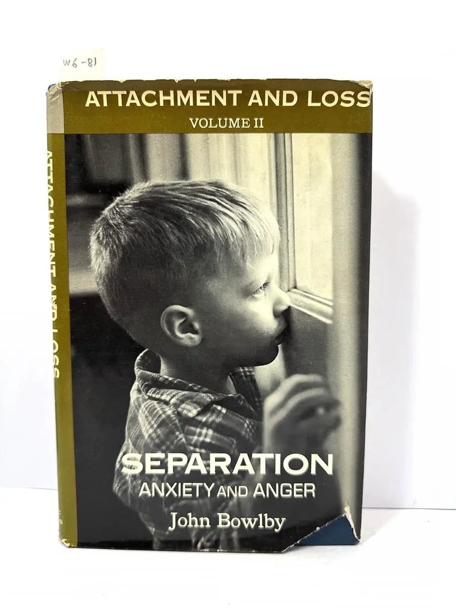 Separation. Anxiety and Anger. (Attachment and Loss. Volume II).