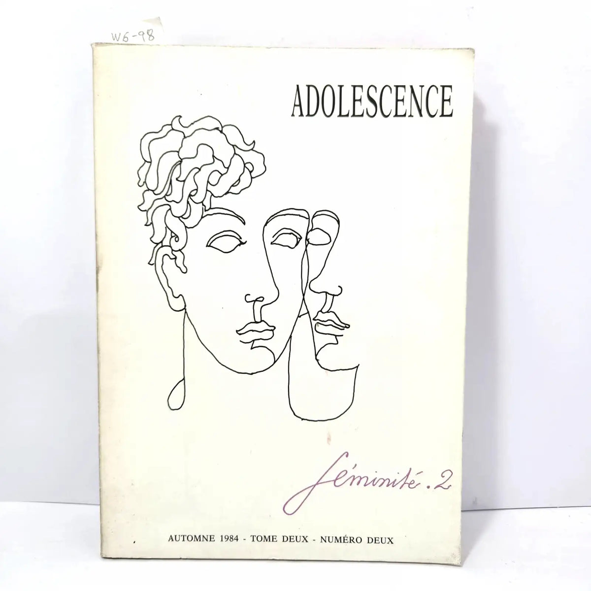 Revue Adolescence. Femenité.2. Tome 2. Nº 2. — V.V. A.A.