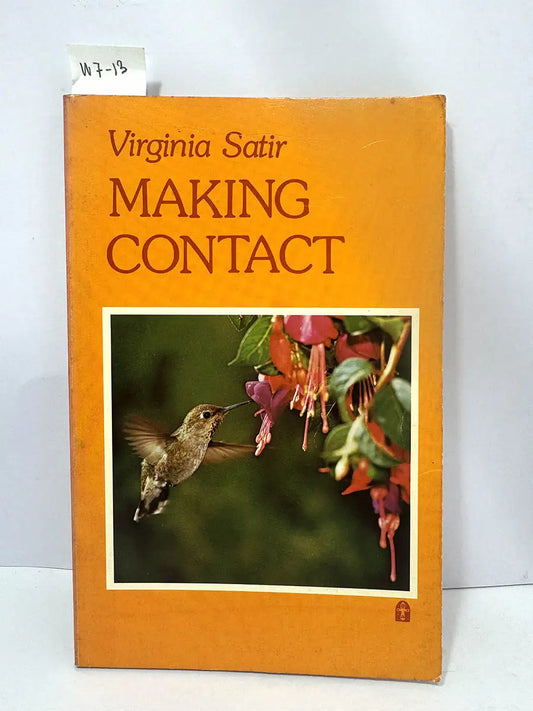 Making contact.