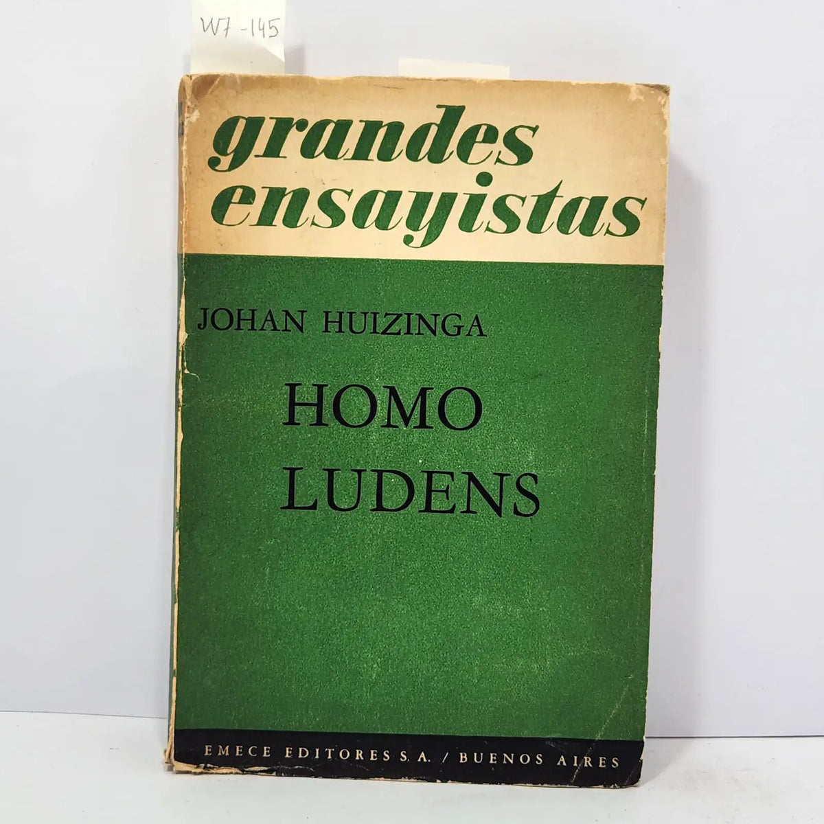 Homo Ludens. — HUIZINGA, Johan.