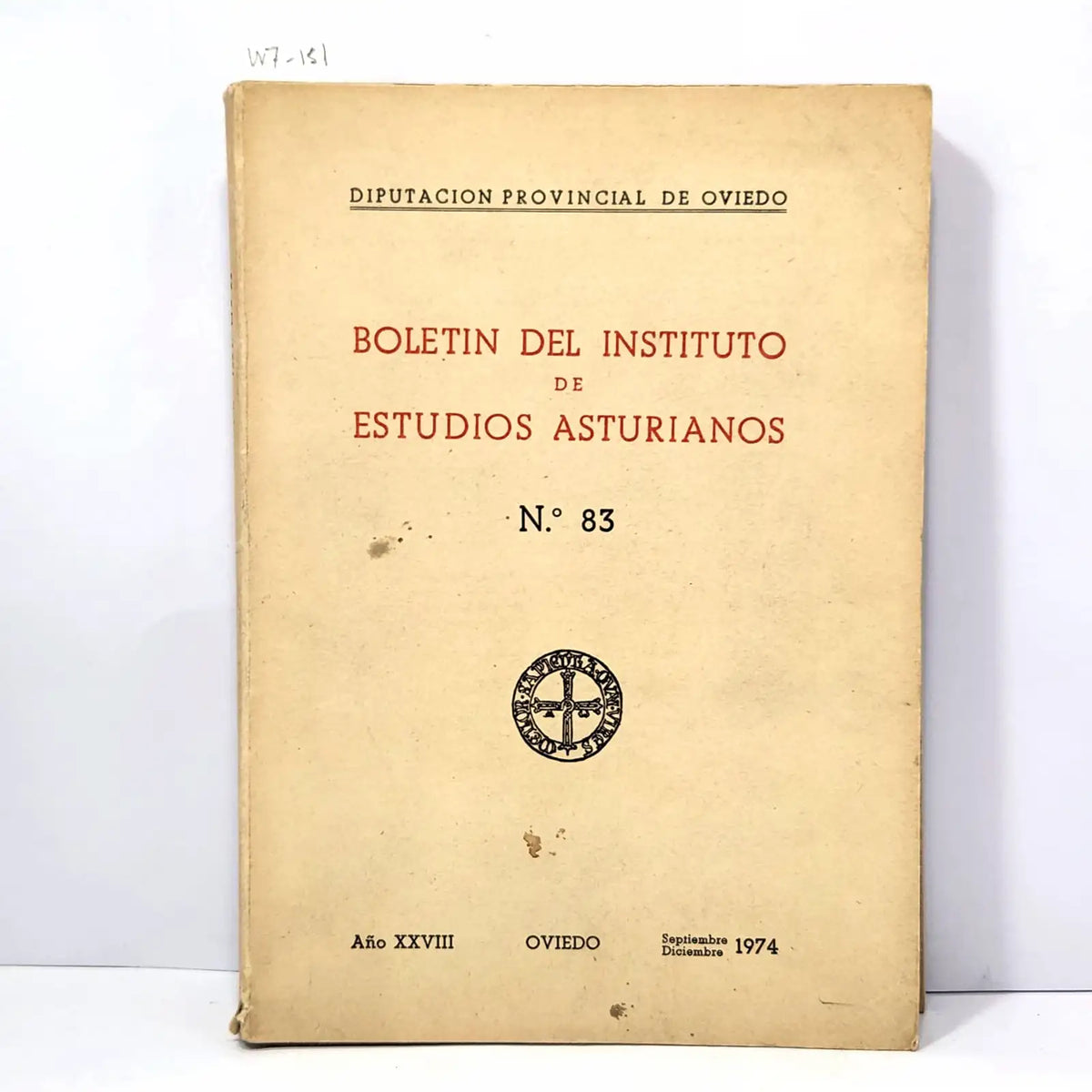 Boletín del Instituto de Estudios Asturianos. Año XXVIII. — V.V. A.A.