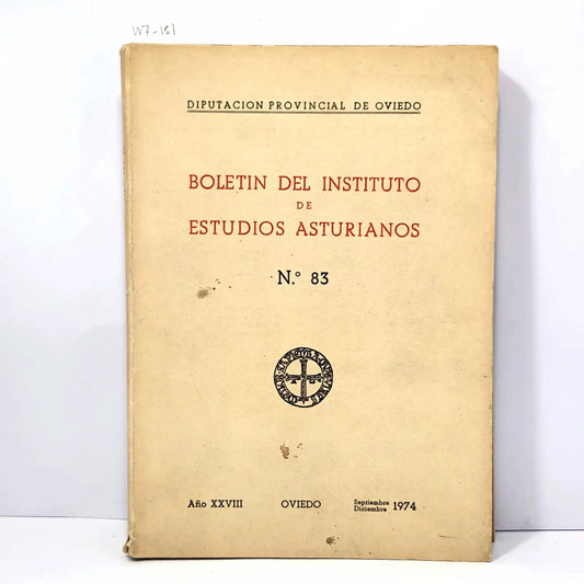 Boletín del Instituto de Estudios Asturianos. Año XXVIII. — V.V. A.A.