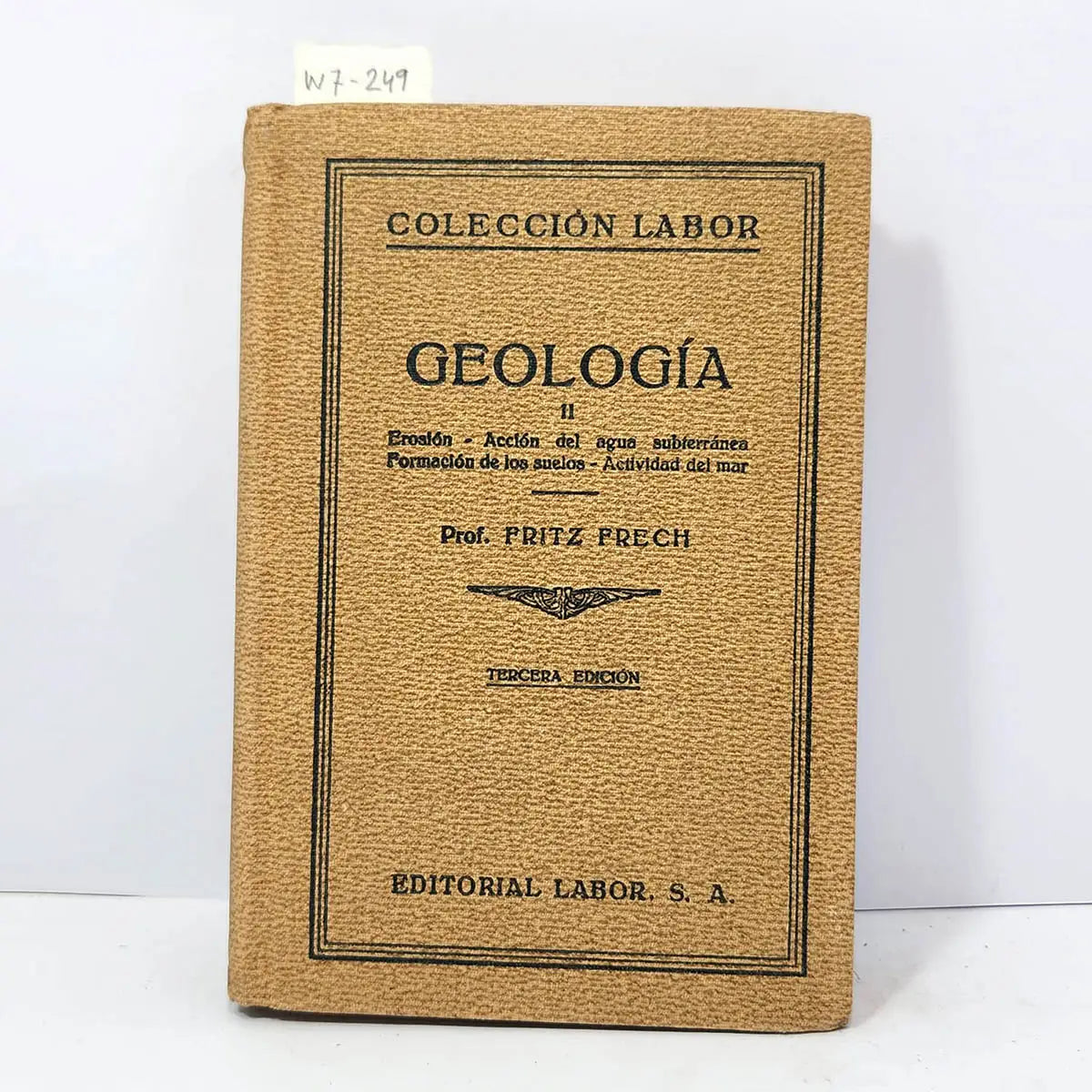 Geología (tomos II y III).