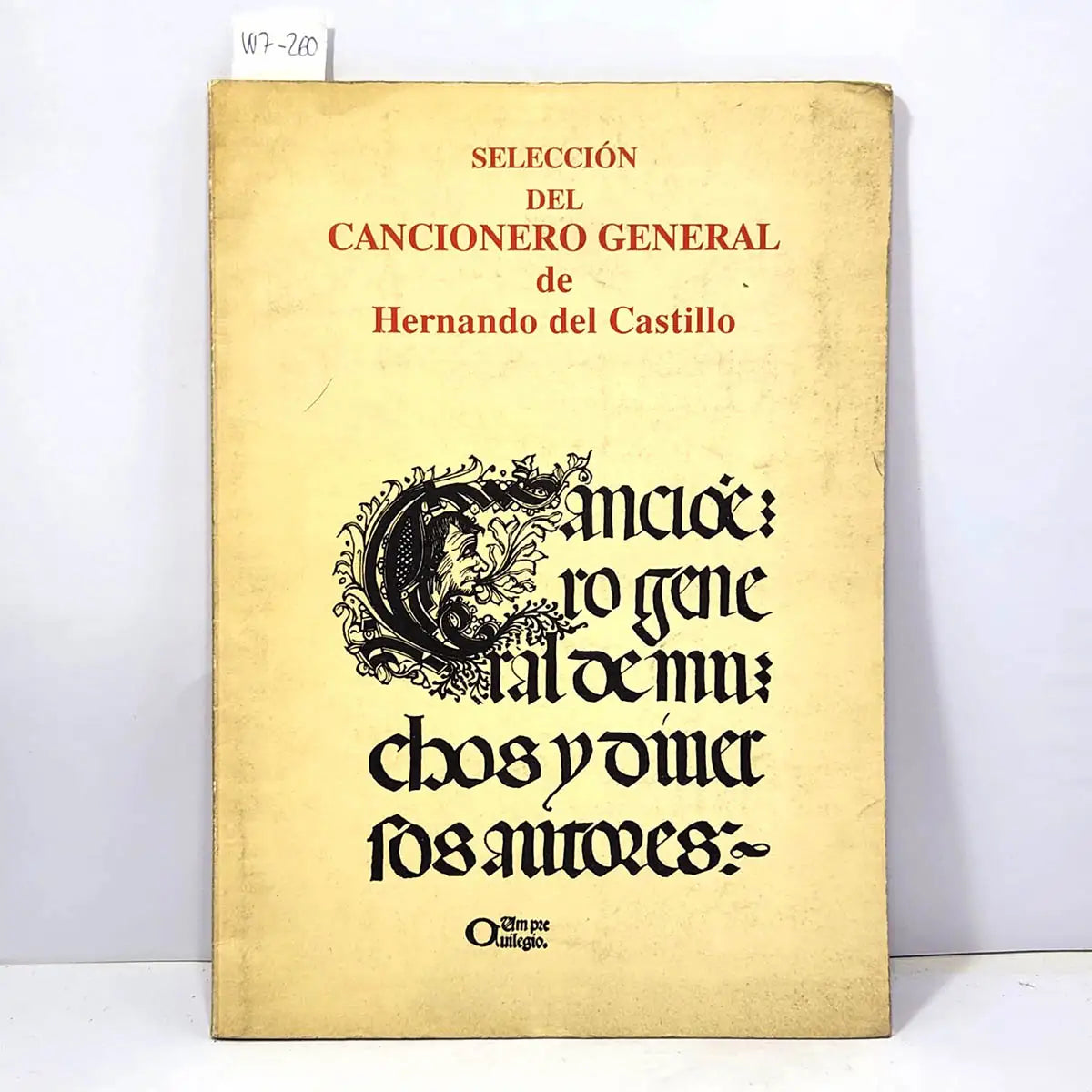 Selección del Cancionero General de Hernando del Castillo.