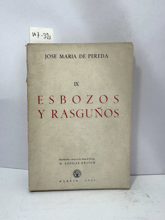 Esbozos y rasguños. — de PEREDA, José Mª.