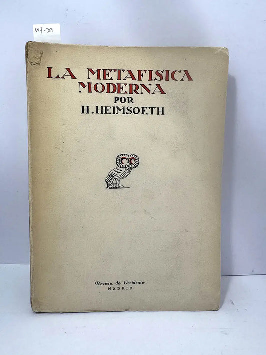 La metafísica Moderna.