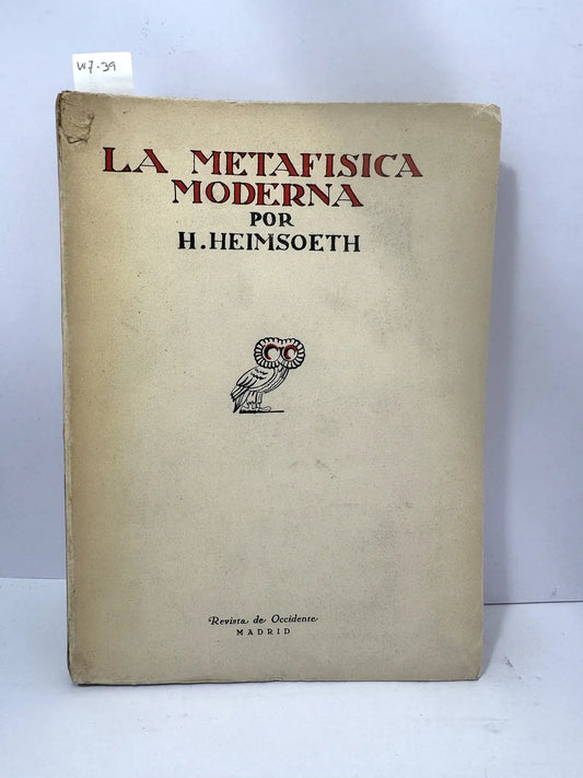 La metafísica Moderna.